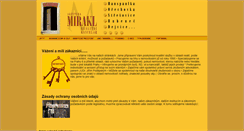 Desktop Screenshot of miraklreality.cz